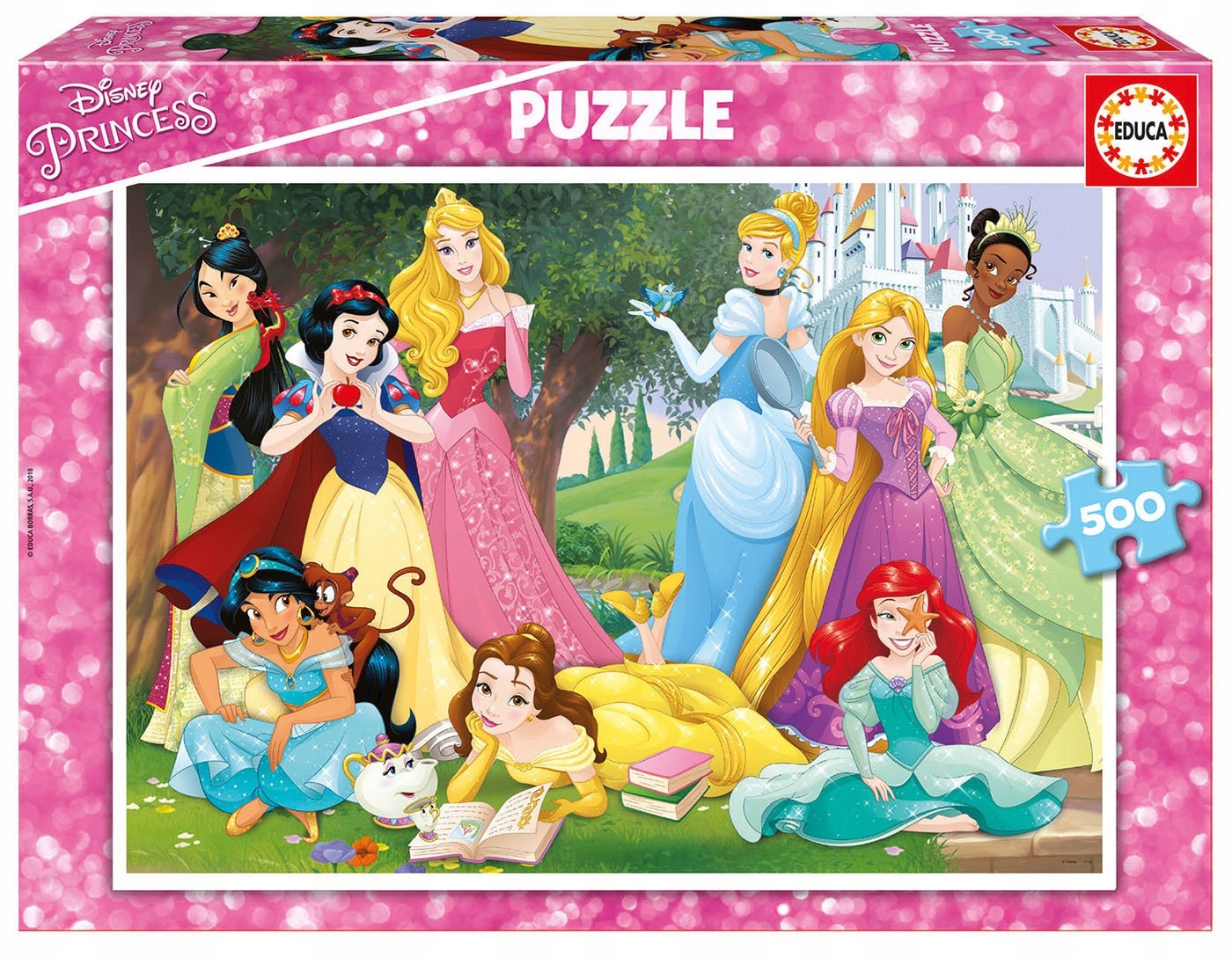 

Educa 500 Piece Disney Księżniczki Princess Pri