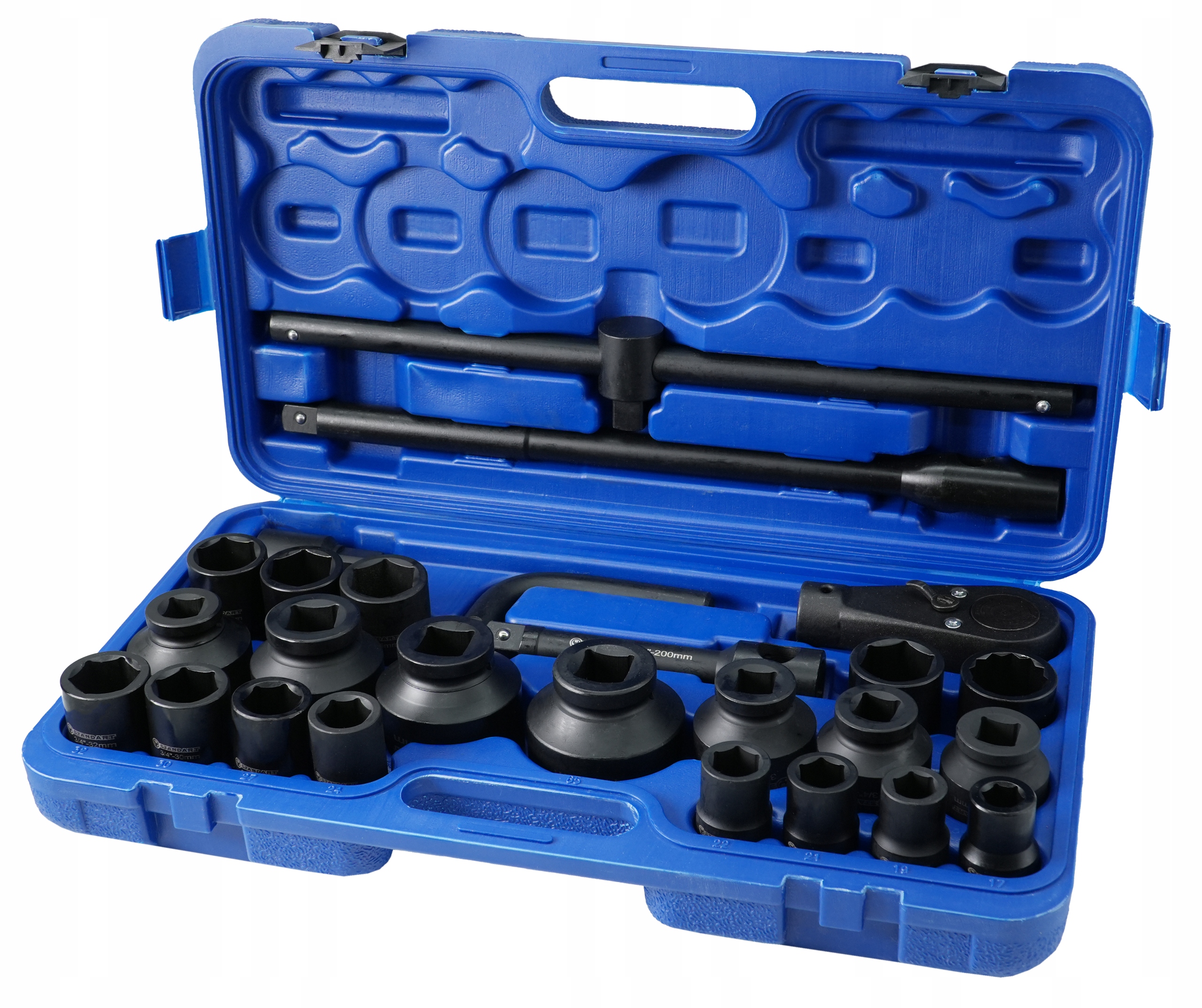 Sada Rázových Kľúčov 3/4" 1" 26 ks Standart