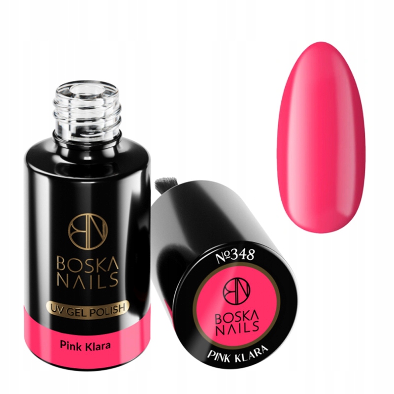 

Boska Nails Lakier hybrydowy 6ml neonowy Róż 348