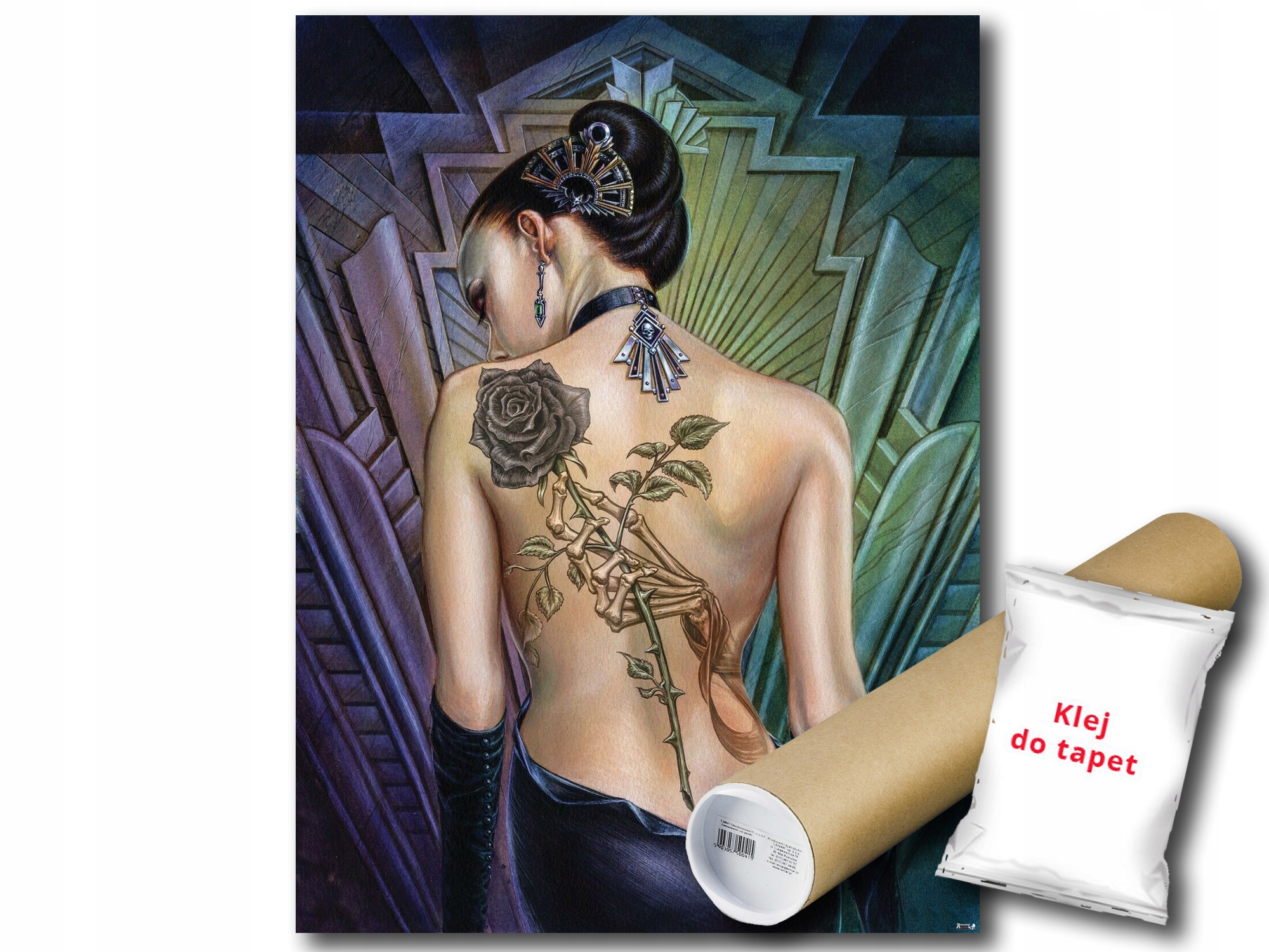 Fototapeta Flizelina Alchemy Tetovanie Ruža 206x275