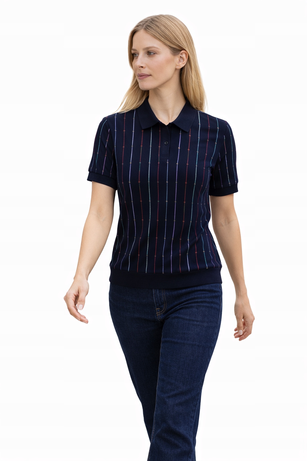 Tommy Hilfiger Polokošile S Pruhy Z Bavlny, Velikost M A 1F