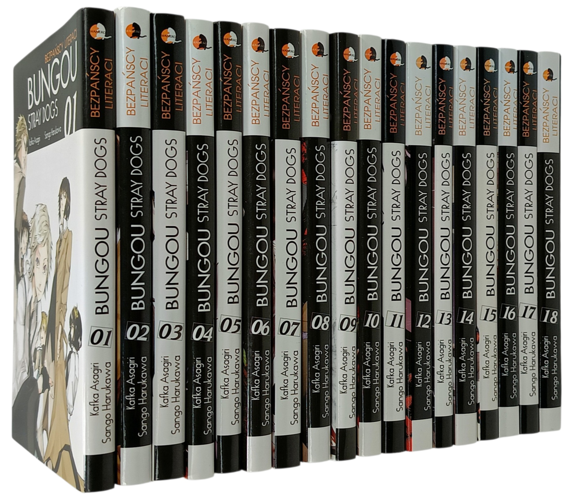 Bungo Stray Dogs Tom 1-18 Kafka Asagiri