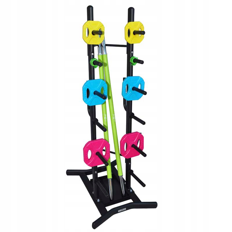 Stojak Na Sztangi Body Pump Obciążenia Gryfy JUST7GYM Na 10 Kpl