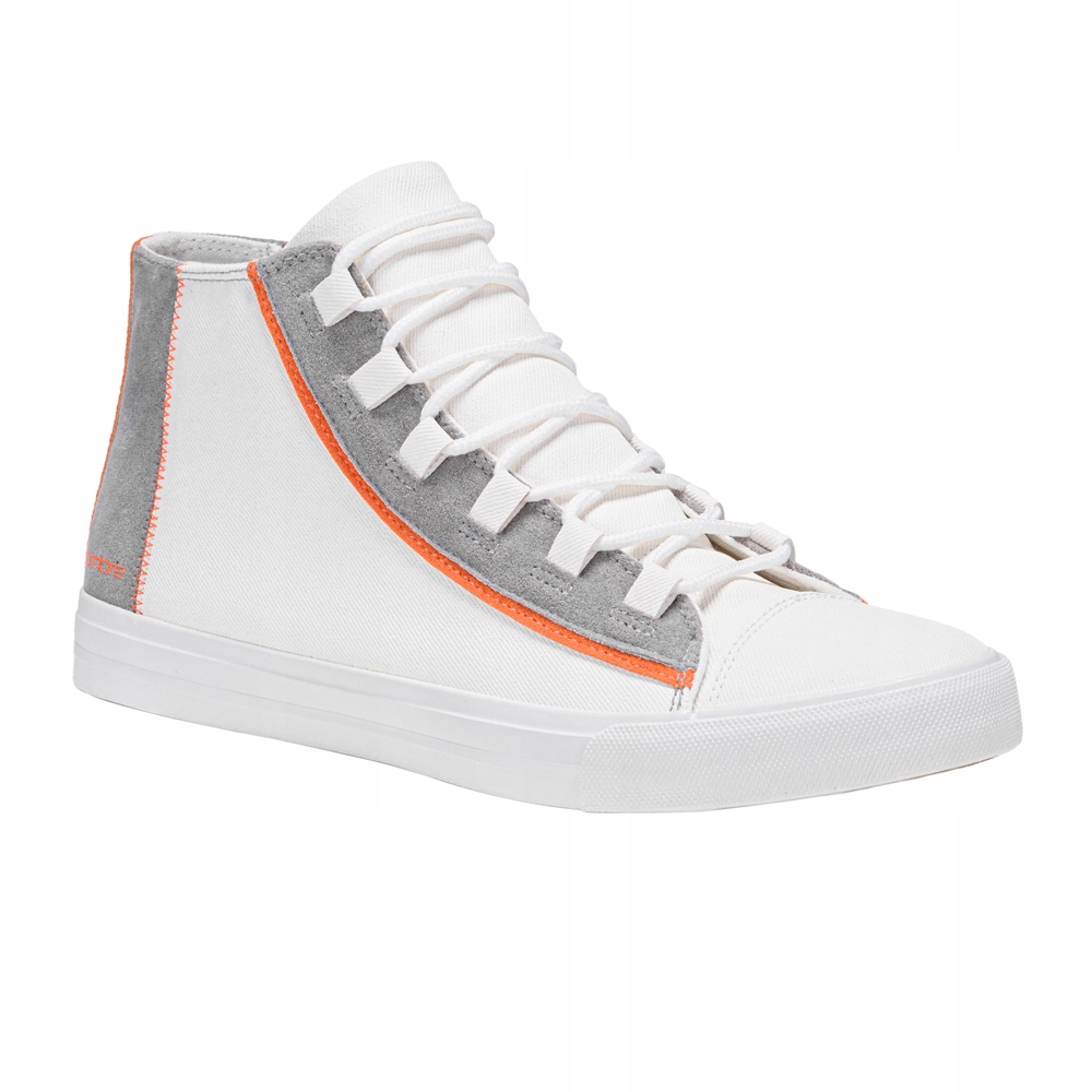 

Buty męskie trampki sznurowane T343 białe 41