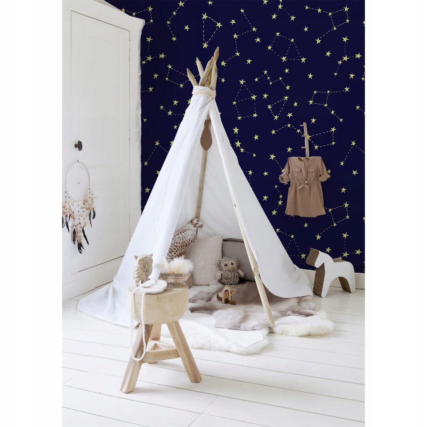 

Fototapeta flizelinowa Nocne niebo gwiazdy 250x104
