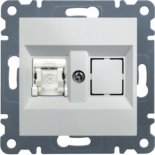 

Hager Lumina2 Gniazdo komputerowe RJ45 WL2110 biel