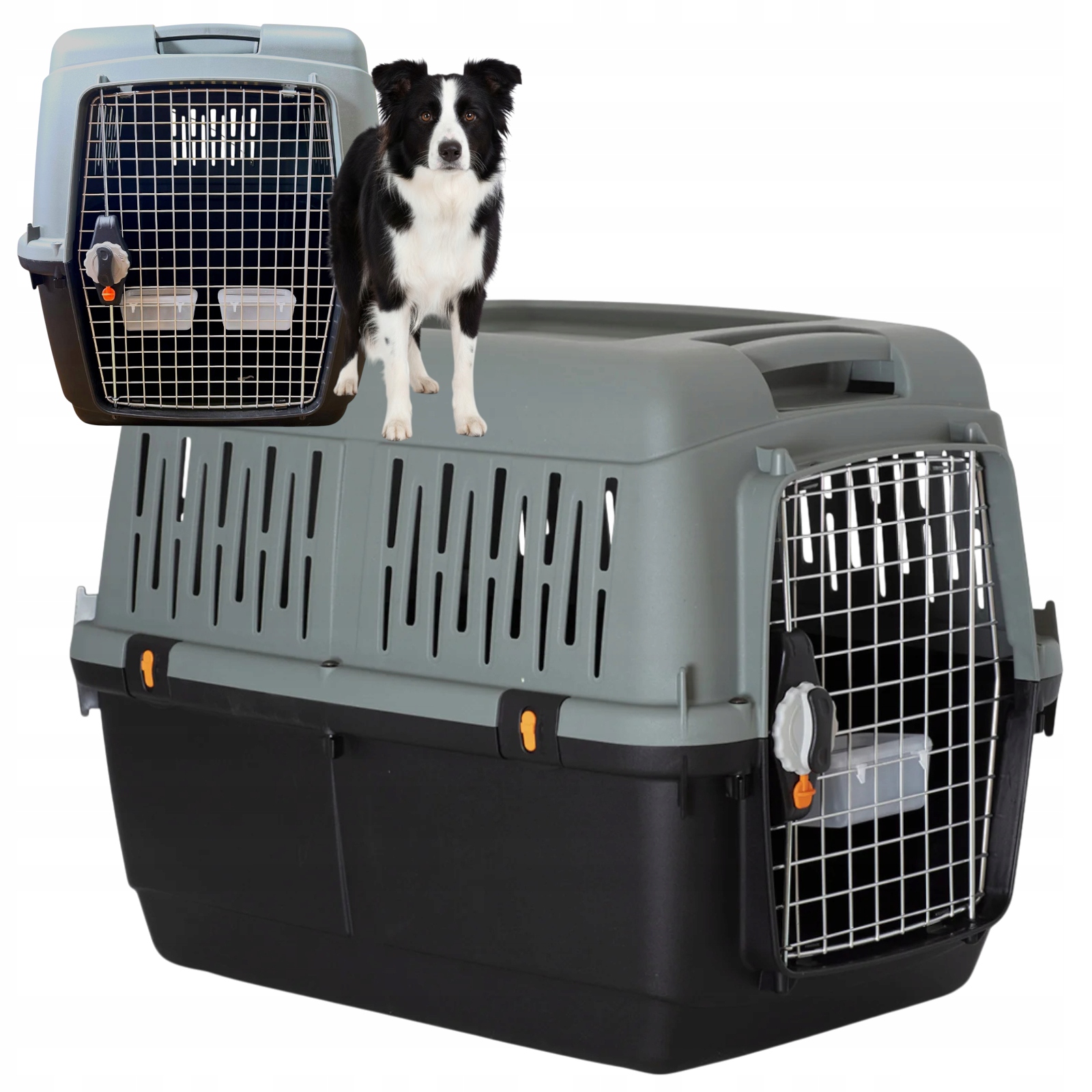 Transporter Lotniczy Dla Dużego Psa 92x64x67,5cm z Atestem Lotniczym Iata