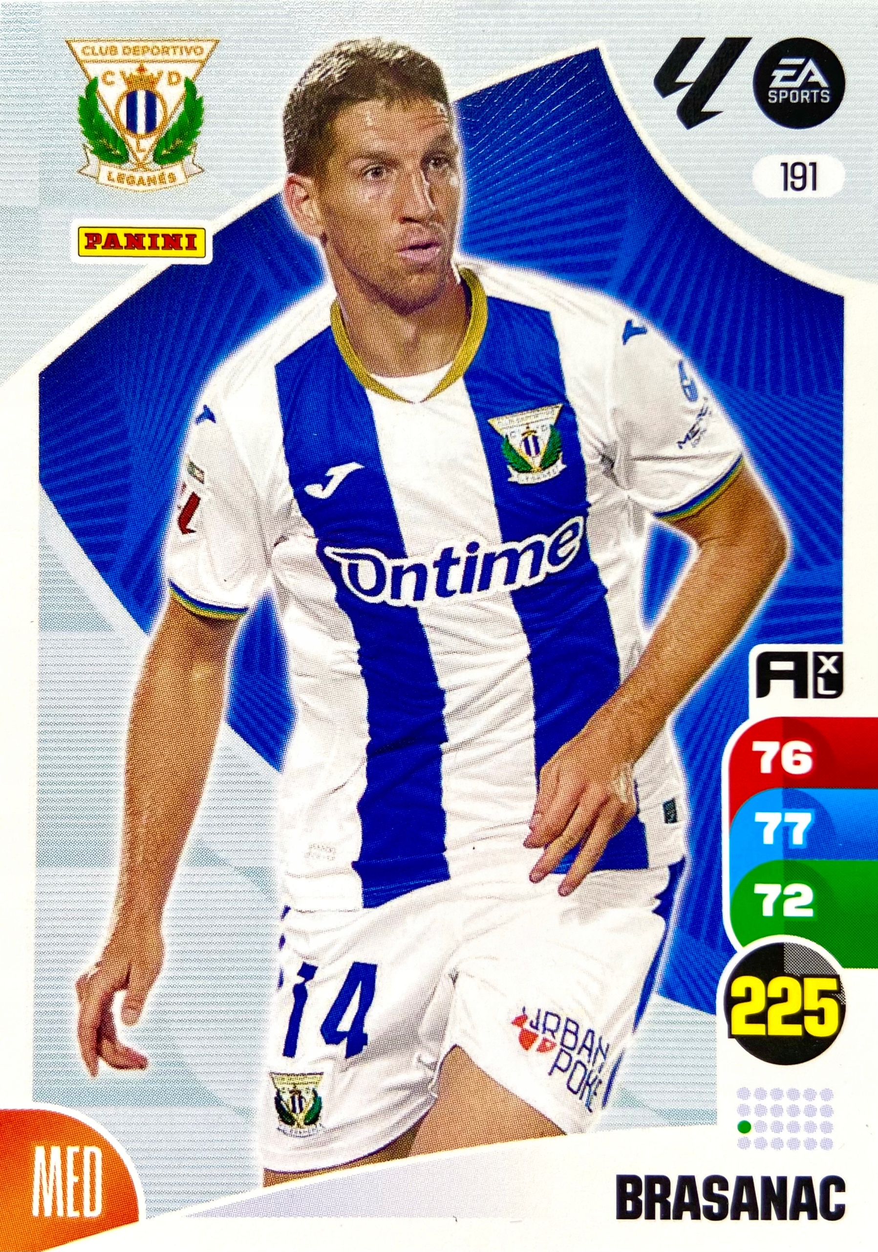 Panini La Liga 2024-25 2025 Base 191 Brasanac CD Leganes