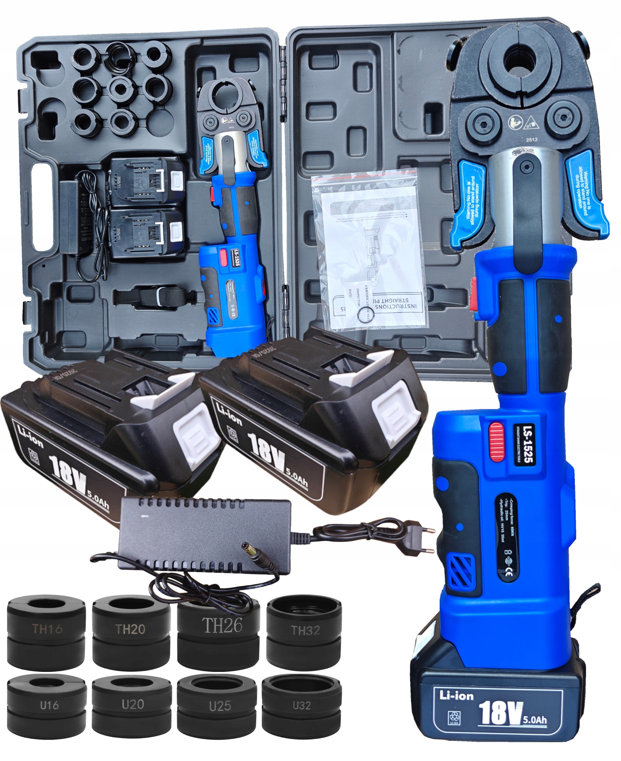 Hydraulická Lisovacia Svorka Na Rúry Th U Akumulátorová Otočná