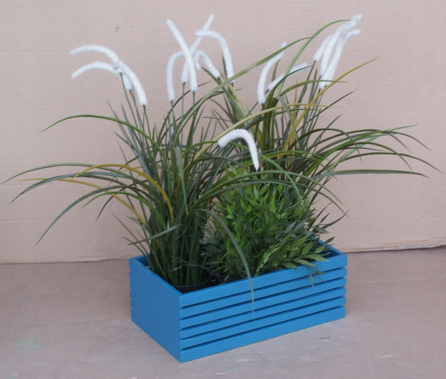 SKRZYNKA DREWNIANA OSŁONKA NA KWIATKI POJEMNIK Marka inna