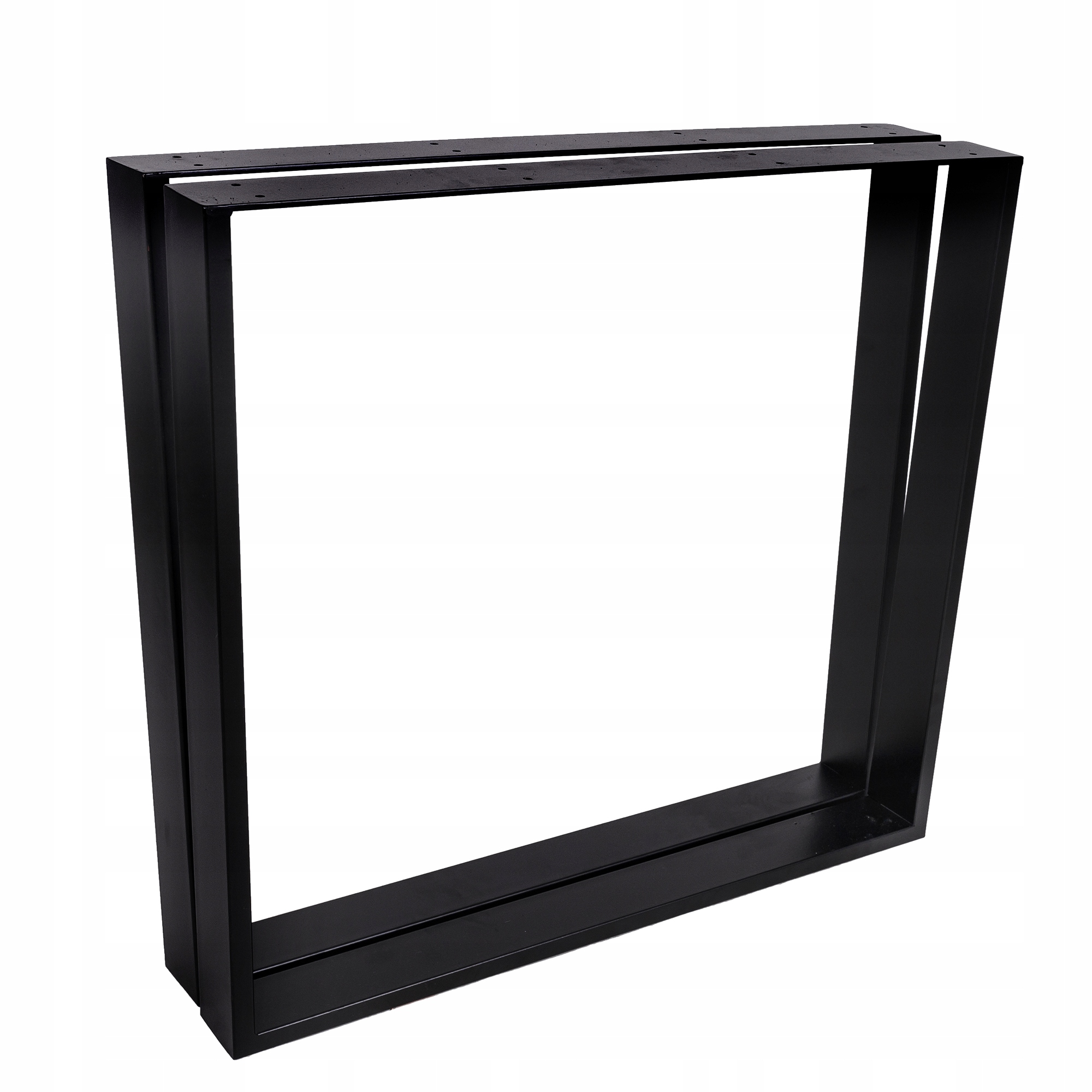NOGI METALOWE DO STOŁU 80 x 73cm INDUSTRIAL CZARNE