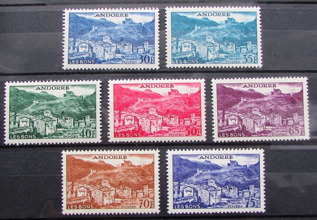 Andora - znaczki pocztowe