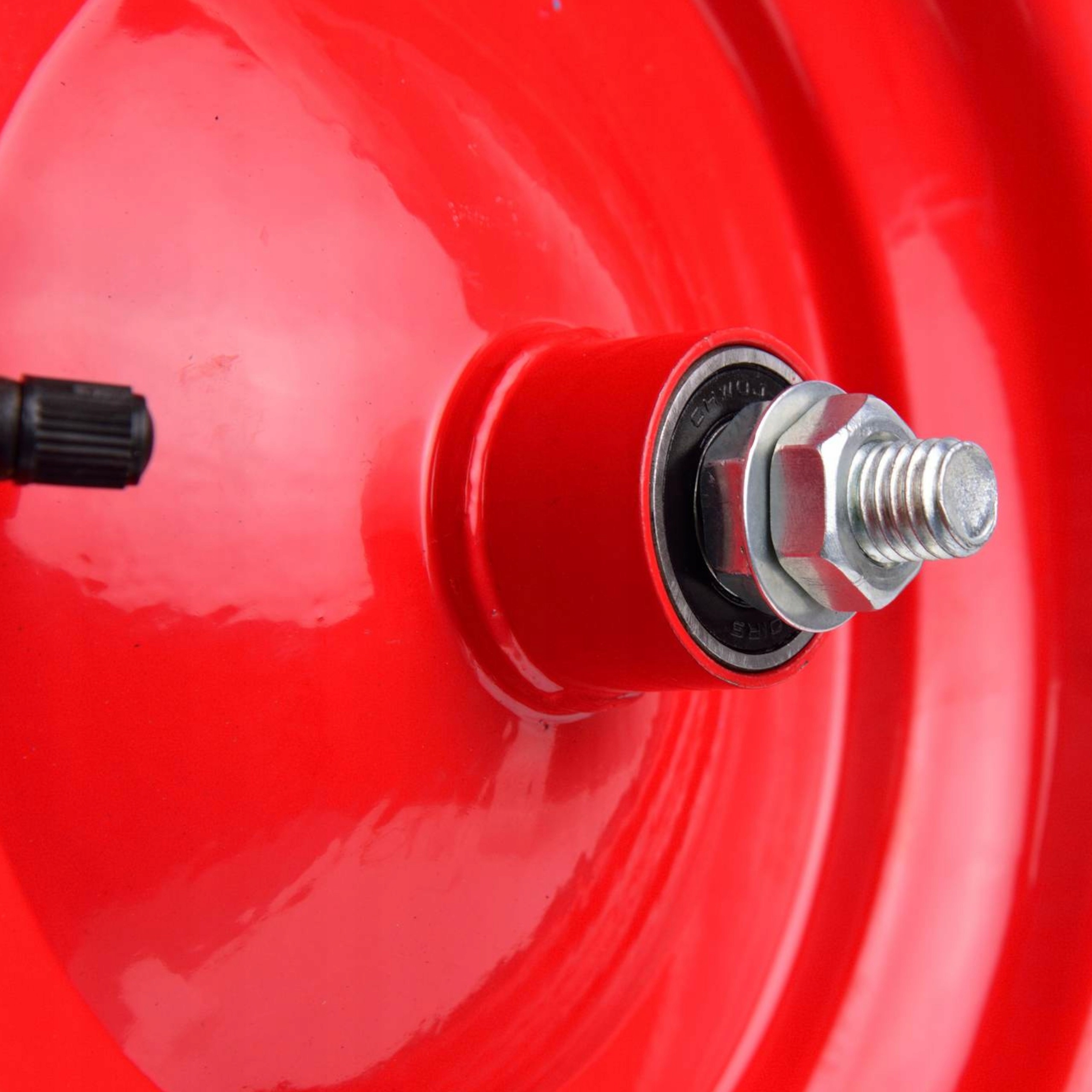 KOŁO KÓŁKO DO TACZEK TACZKI DĘTKOWE FELGA 4.00-8 + OŚKA 12x150mm 2pr 210kg Stan opakowania oryginalne