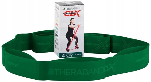 

Taśma Do Ćwiczeń CLX 11 Pętli Thera-band Zielony