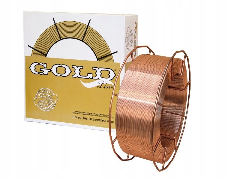 Svařovací drát SG2 G3Si1 1,0 mm 15 kg Mig Mag Gold DRG.10