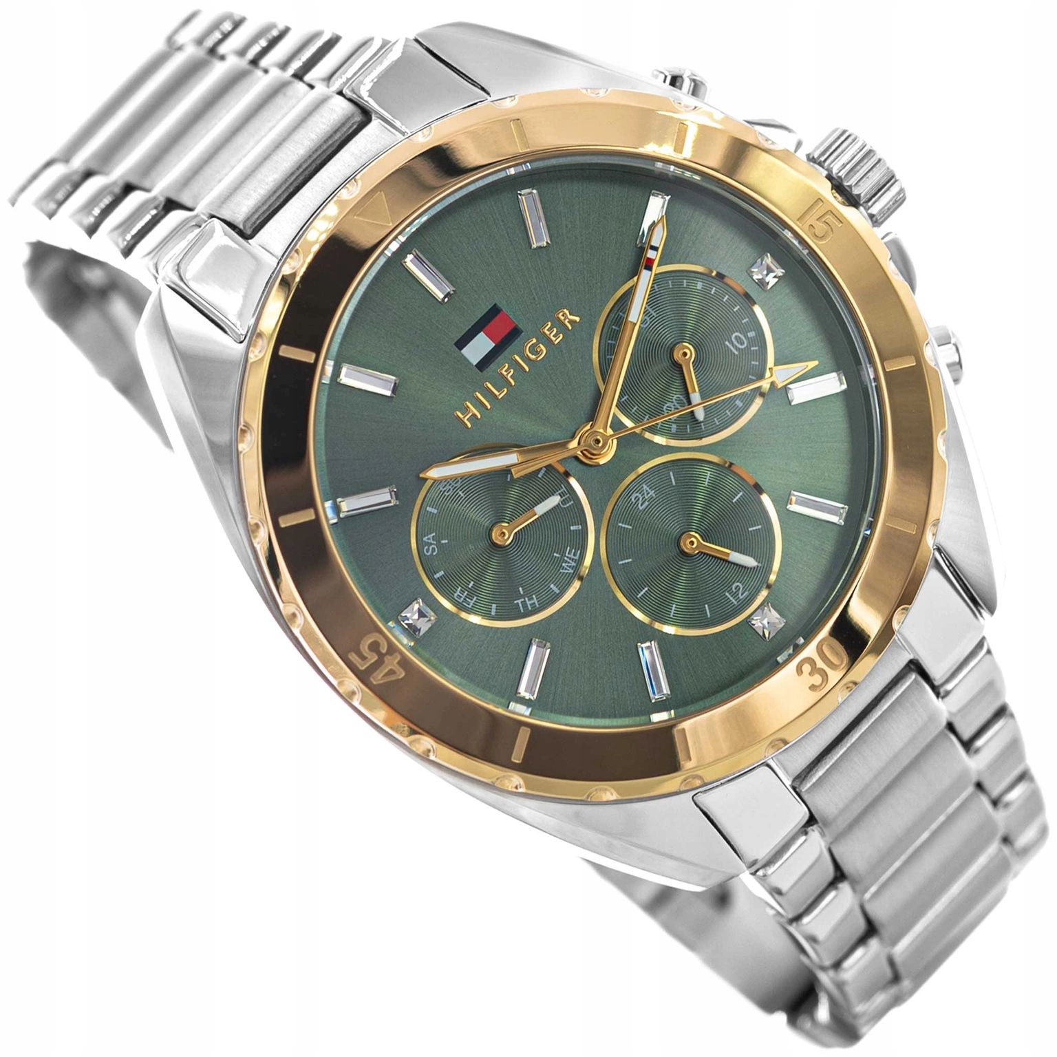 Dámské Hodinky Tommy Hilfiger 1782785 Mellie Stříbrný Náramek Datumovka