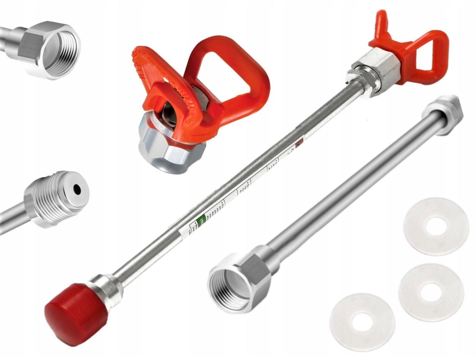 Przedłużka malarska Lanca 100 cm + GRATISY Dysza Pistolet Agregat malarski