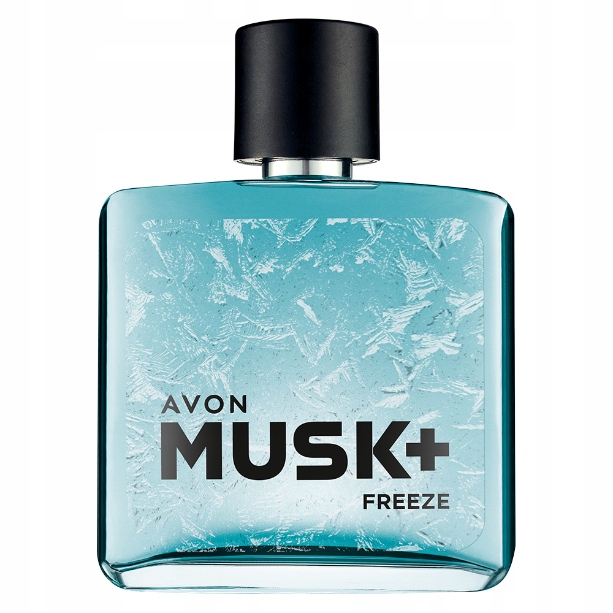 AVON MUSK+ FREEZE WODA TOALETOWA 75 ML