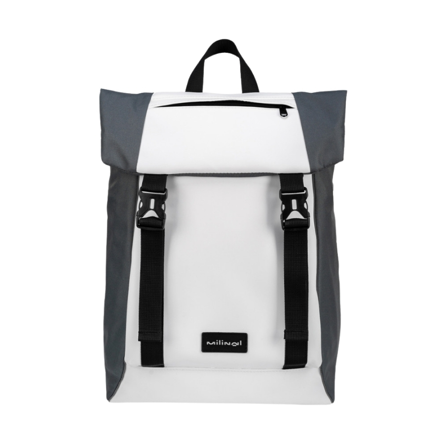 Městský batoh s klopou Shuttle Roll Milinal Gray
