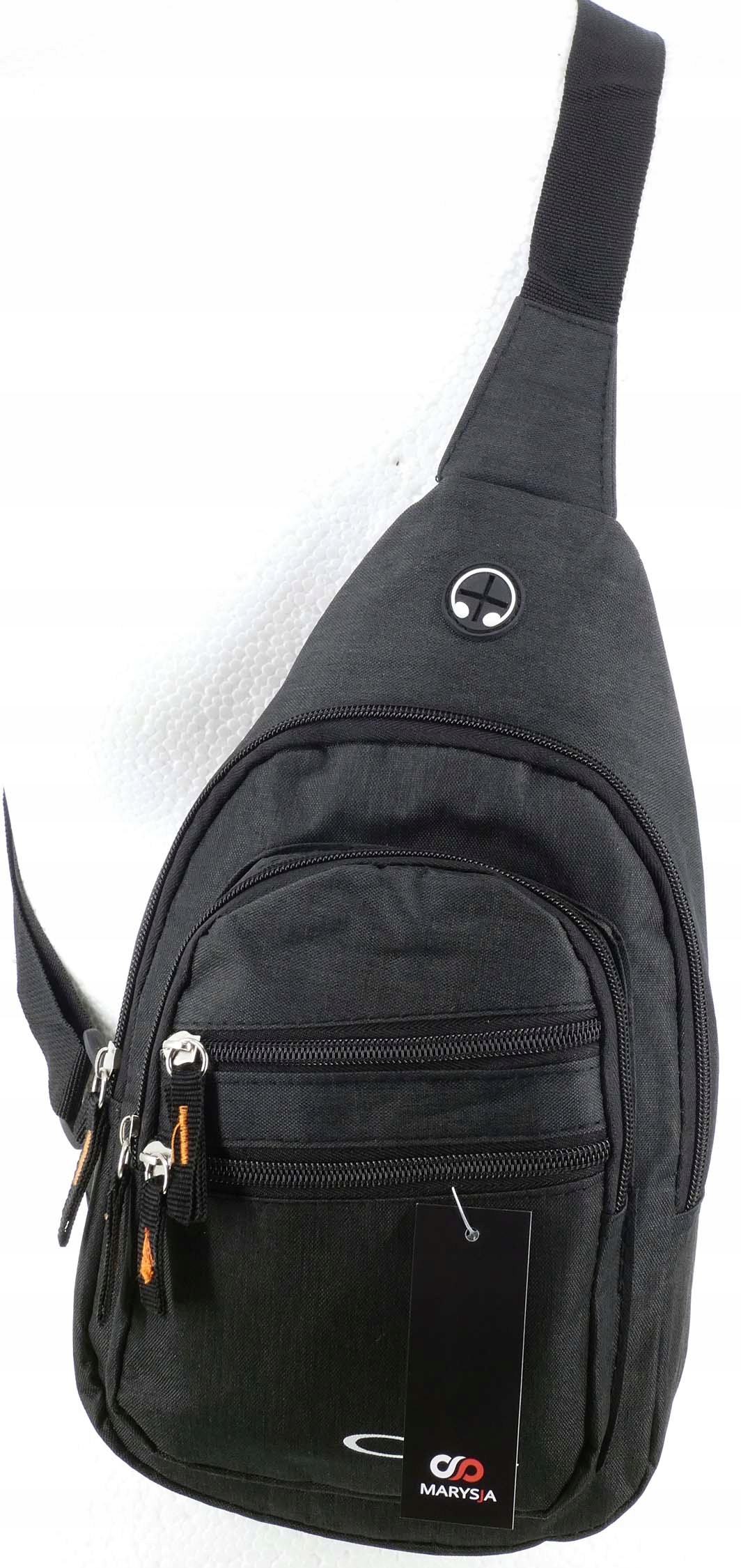 SASZETKA NA RAMIĘ UNIISEKS GRAFITOWA BAG REGULOWANY PASEK Płeć produkt uniseks