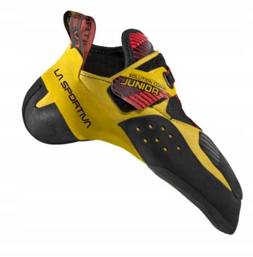 Dětské lezecké boty La Sportiva Solution Comp žluté/černé