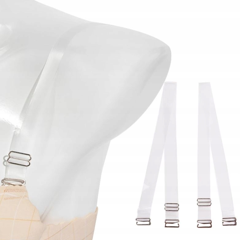 SILIKONOWE RAMIĄCZKA DO BIUSTONOSZA PRZEZROCZYSTE