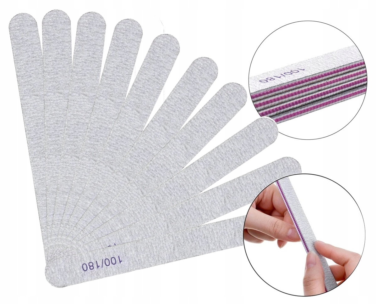 

10x Pilnik Premium Średnioziarnisty Prosty 100/180