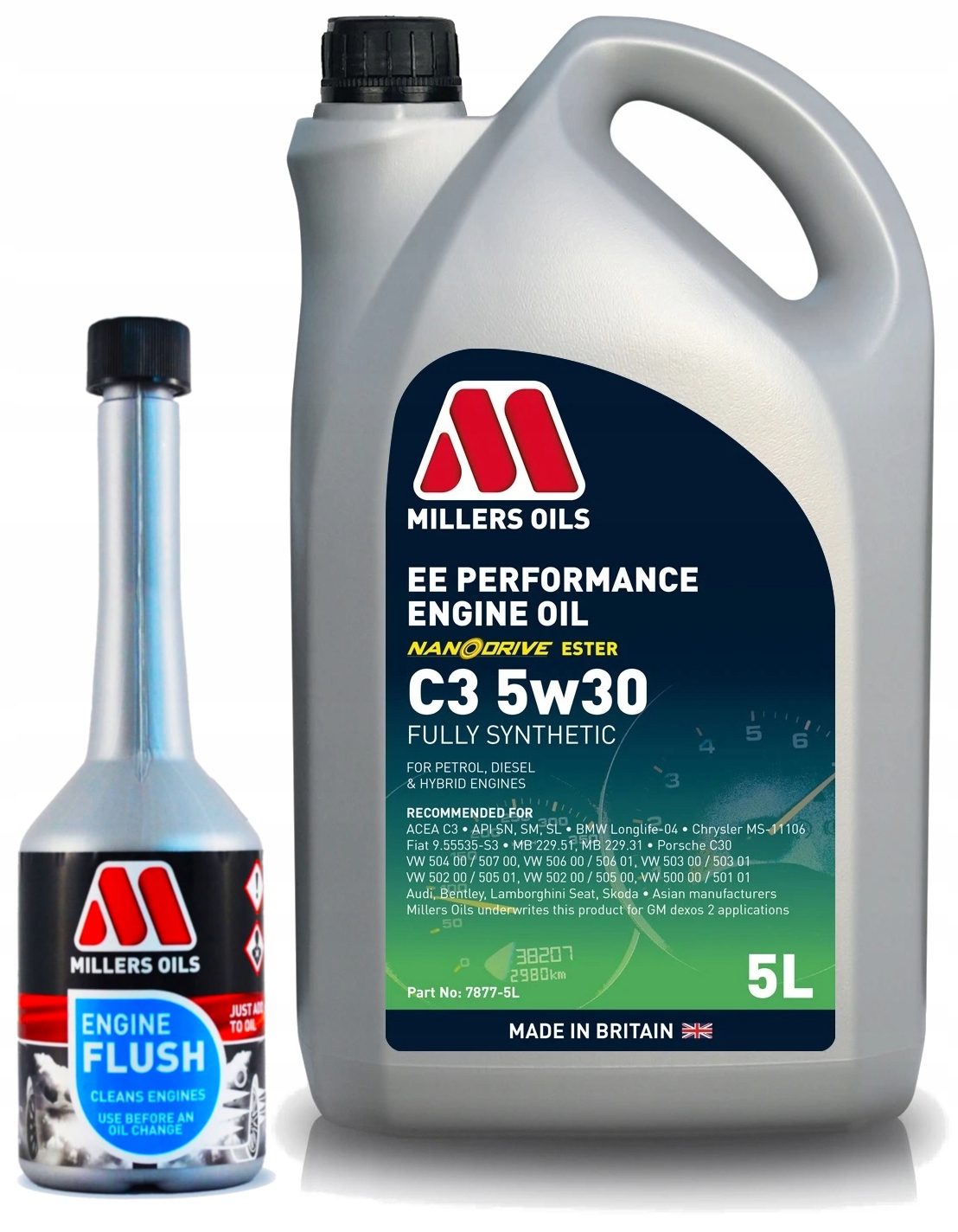 Millers Oils Ee Performance C3 5W30 5L Płukanka Engine Flush