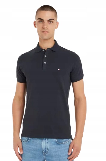 Tommy Hilfiger Polokošile S Logem Pánské Tmavě Modré M J7F