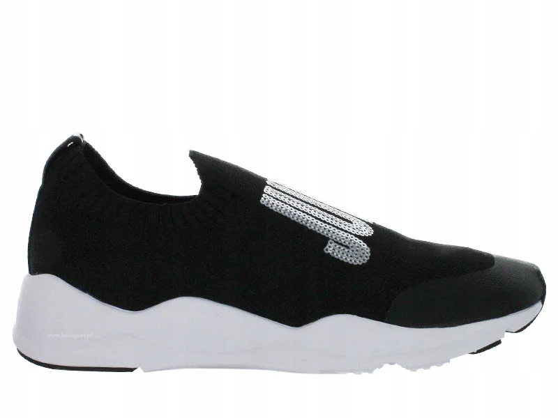 Juicy Couture Dámské polobotky Galena Knit/Sequins velikost 38 černé