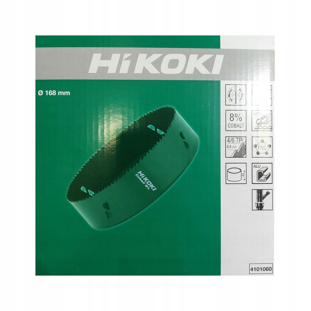 Otwornica HiKOKI 4101060 bimetalowa Hss średnica 168 mm 44 mm