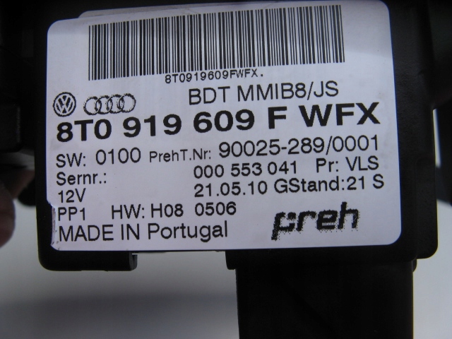 Bedienteil AUDI A5 8T