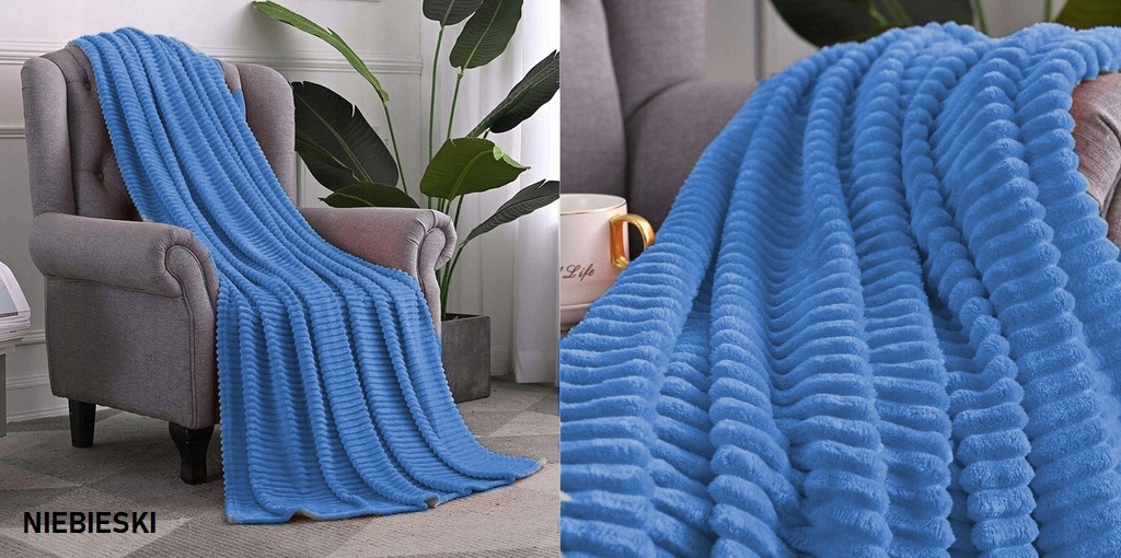 KOC TŁOCZONY NARZUTA NA ŁÓŻKO MIŁY 160x200 PREMIUM Rodzaj koc