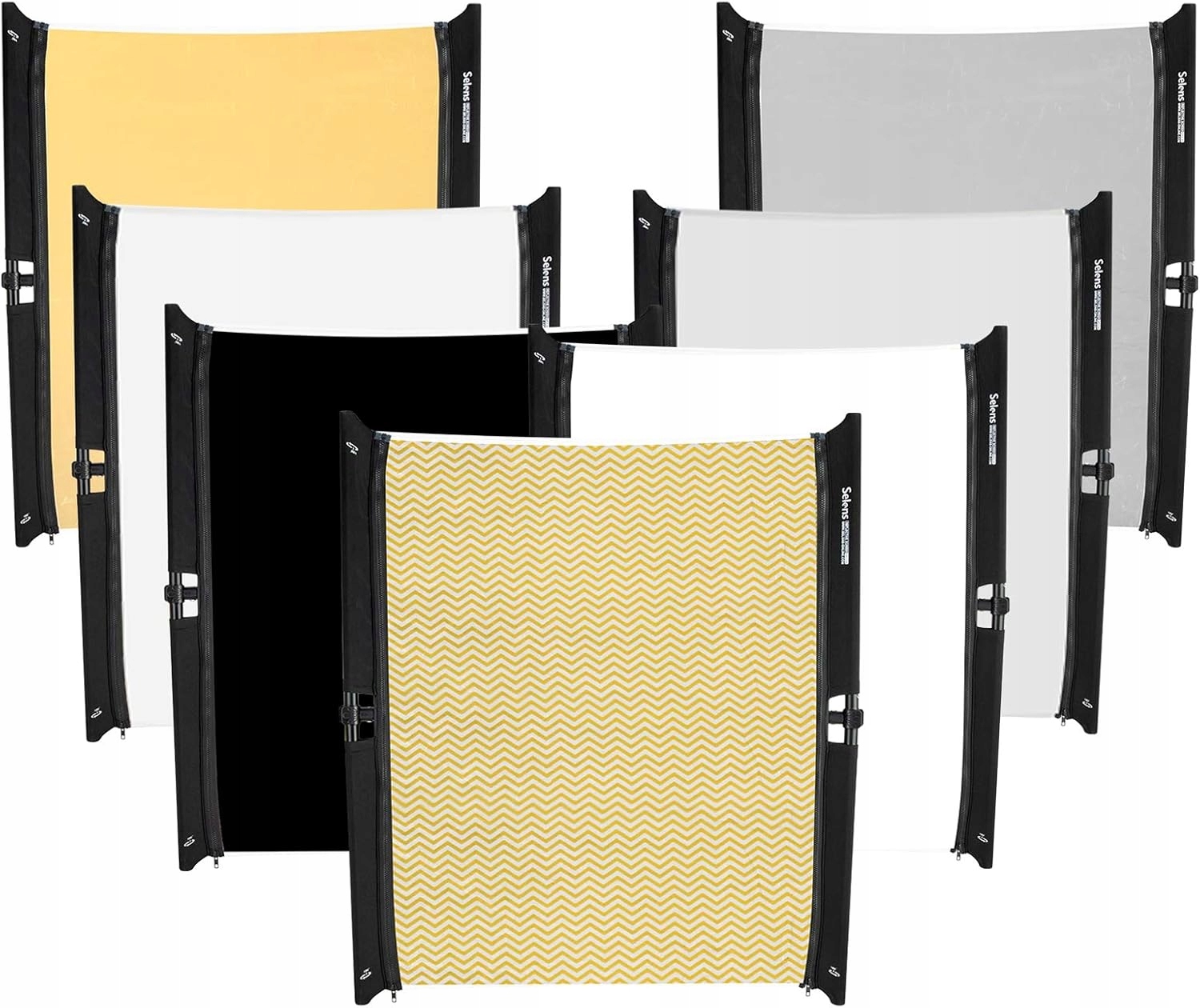 Selens Fotografický Difuzér 80X94CM Sada 7 V 1