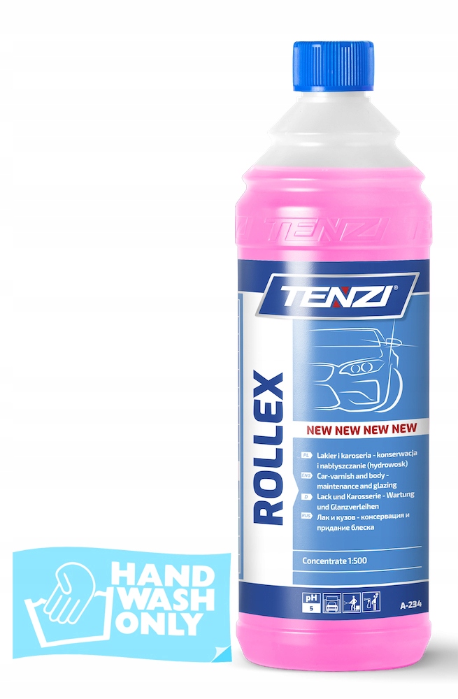 TENZI Rollex 1L Hydrowosk koncentrat wosku do samochodu karoserii lakieru