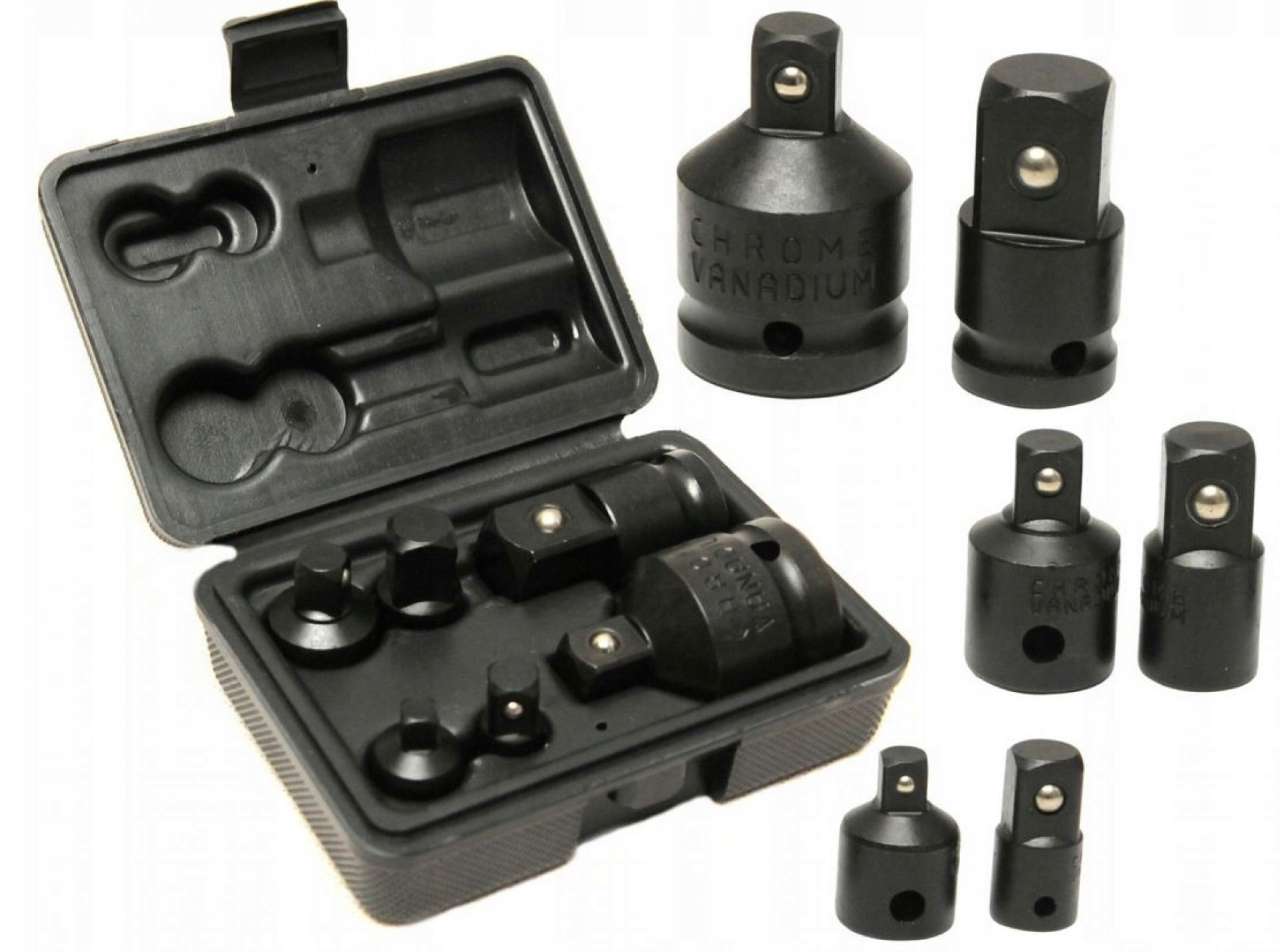 

Adaptery Redukcje Udarowe 6 Szt 1/4 3/8 1/2 3/4