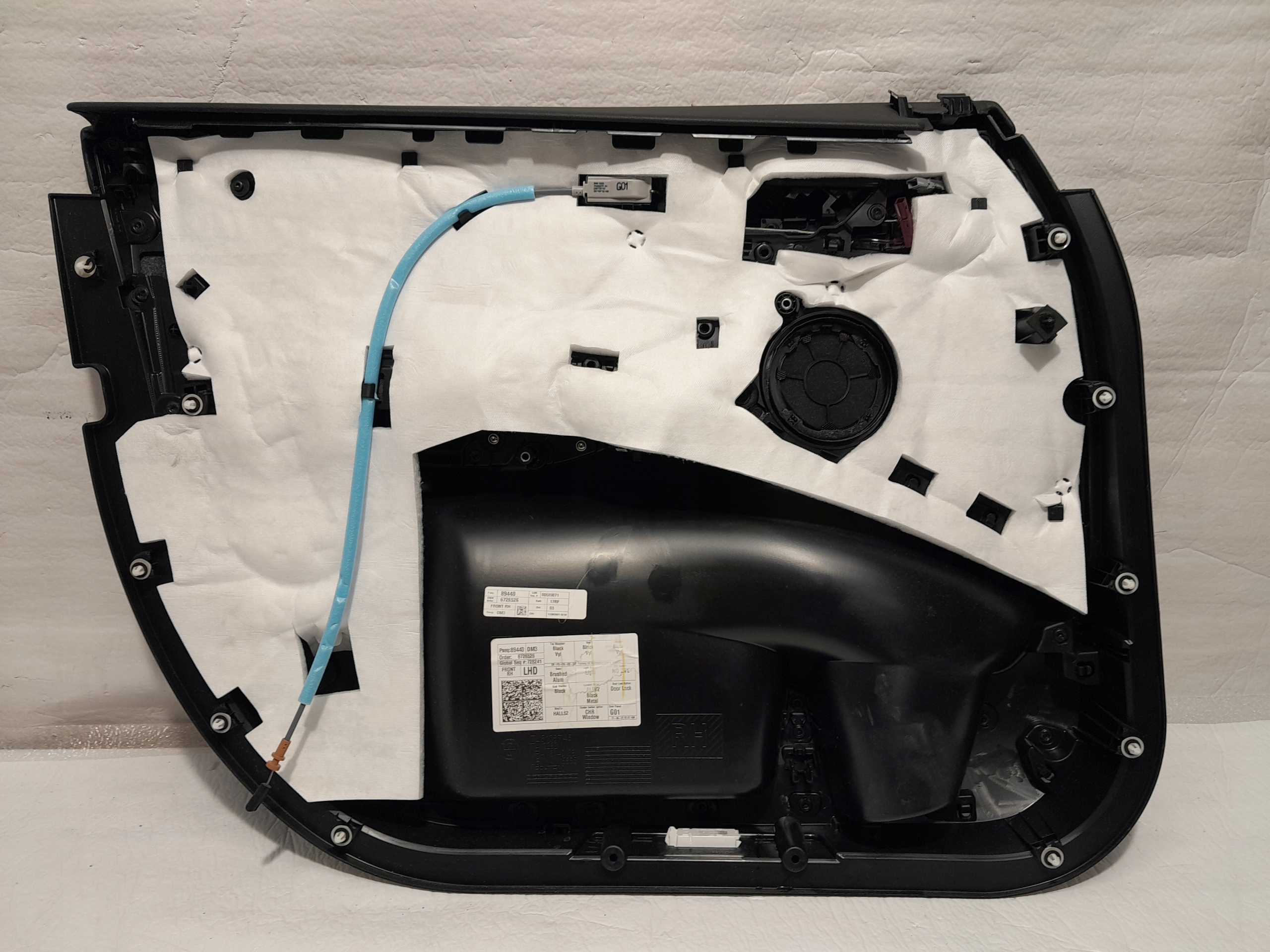 BMW X3 G01 LCI side upholstery door leather right front 7936654