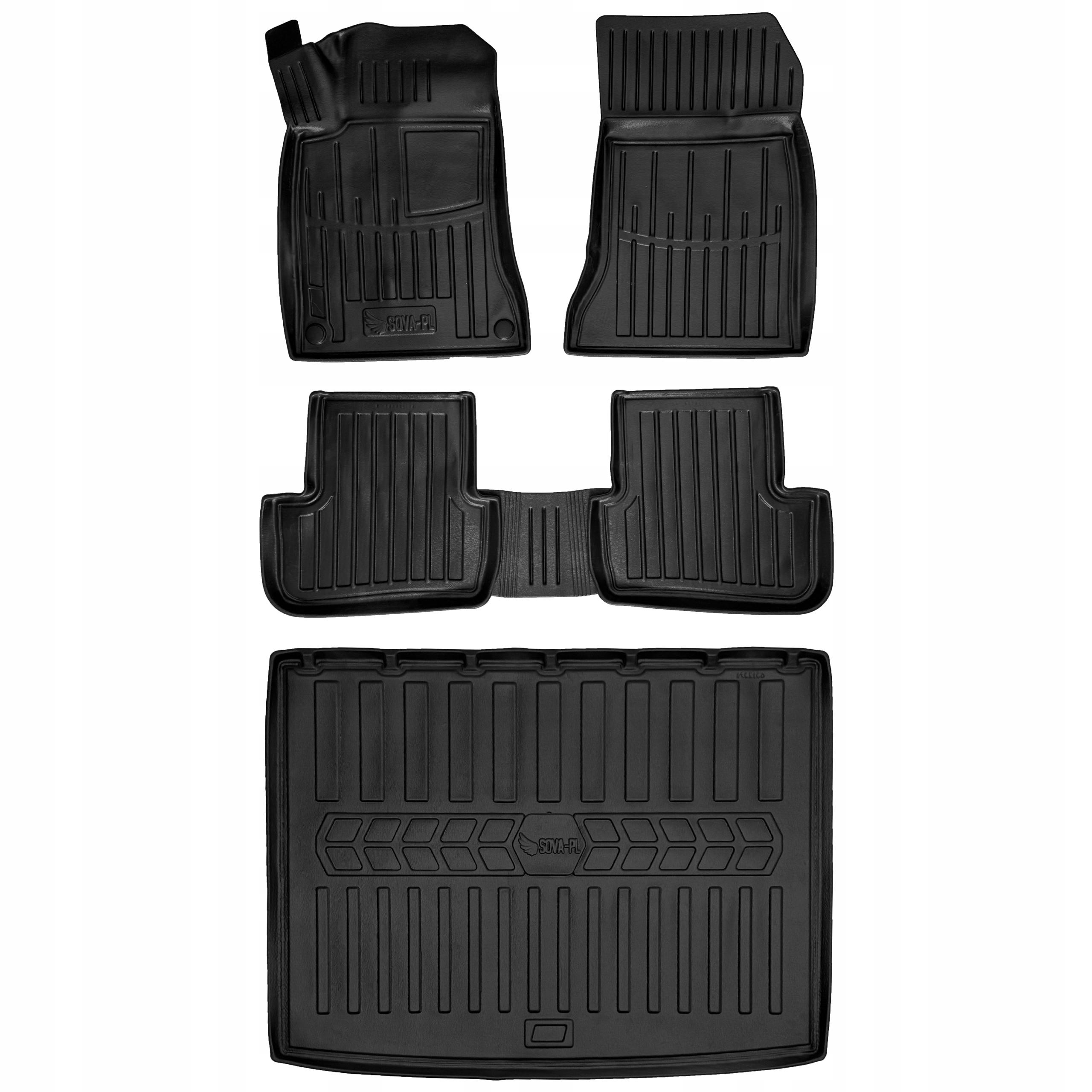 Gumowy zestaw dywaniki i mata Mercedes Gla I X156 (2014-2019)