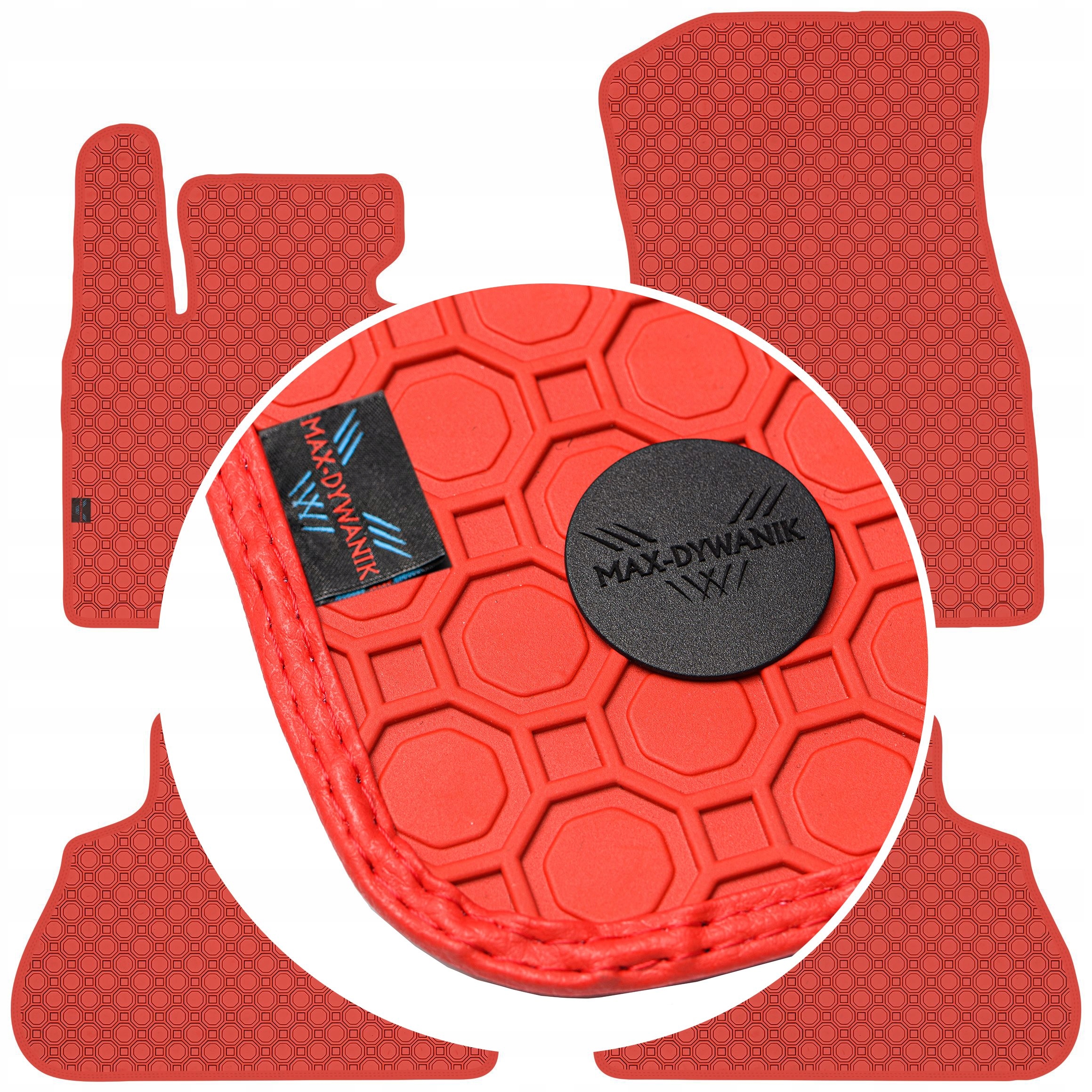 Bmw X5 G05 2018 Koberce Červené