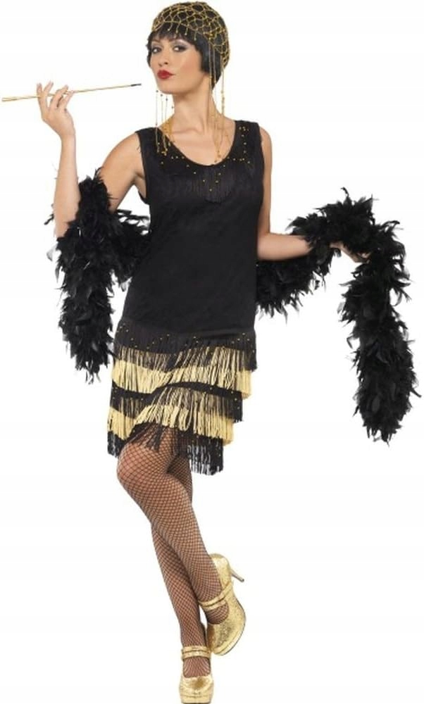 Smiffys kostým flapper 20. léta retro 20. léta vel M