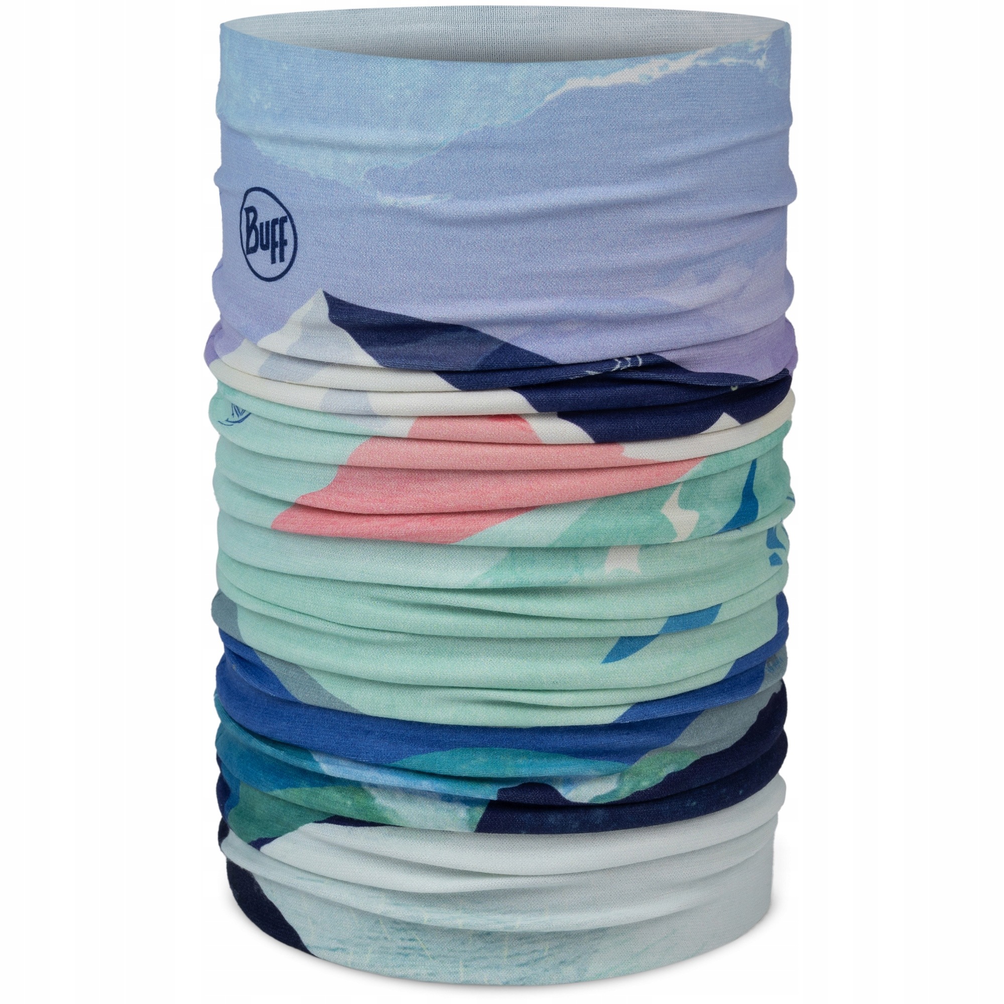 Bandana dziecięca komin na szyję Buff Original Ecostretch Omasi Mint