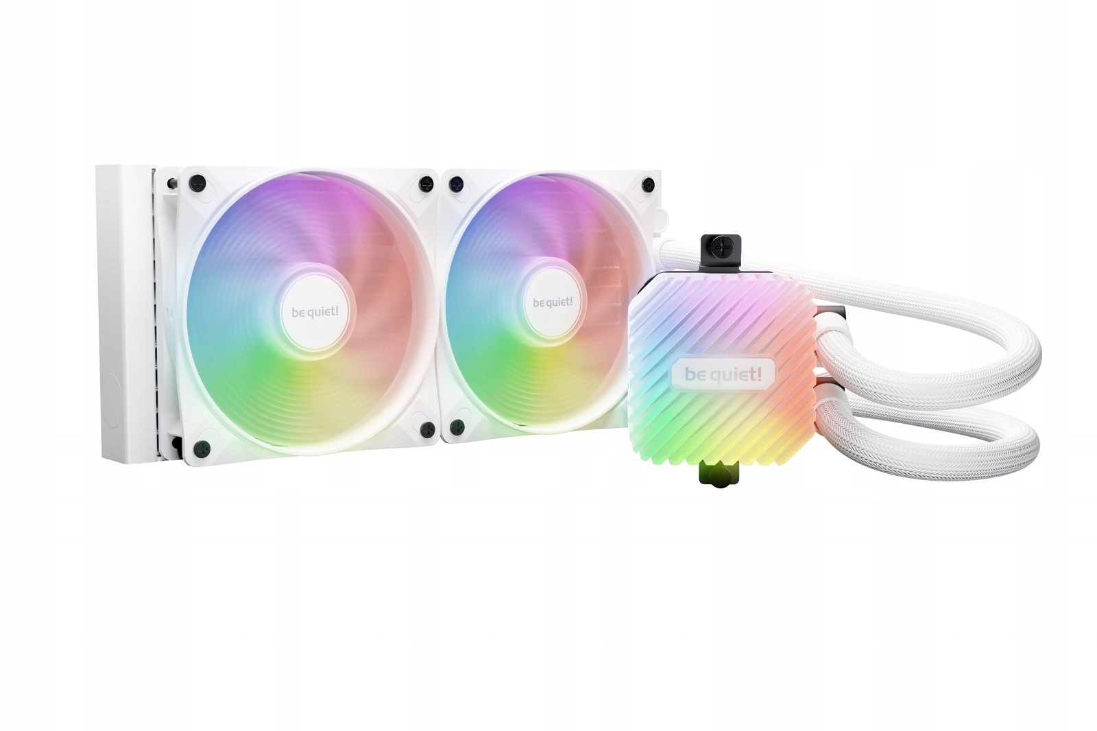 Vodné chladenie Be quiet! Light Loop 240mm Aio Argb White (Biele)