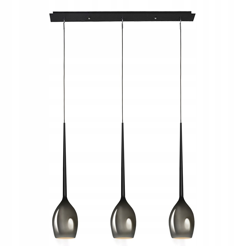 

Lampa wisząca Izza 3 czarna AZ2937 Azzardo