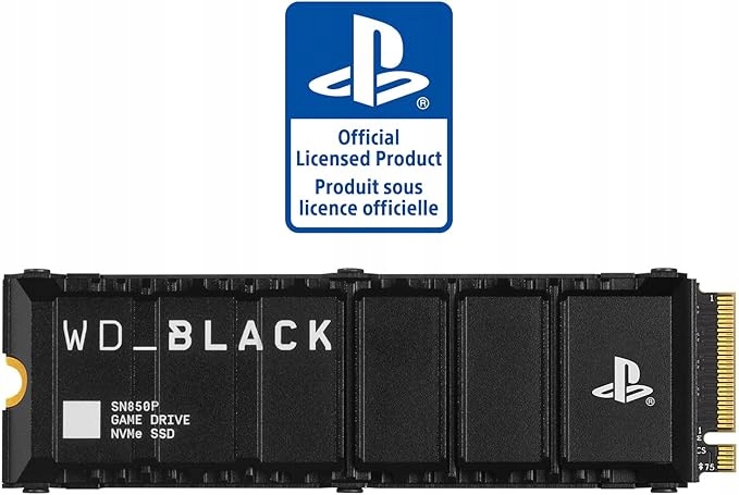 Wd Black SN850P Heatsink 2TB Ssd M.2 PCIe Gen4 NVMe WDBBYV0020BNC