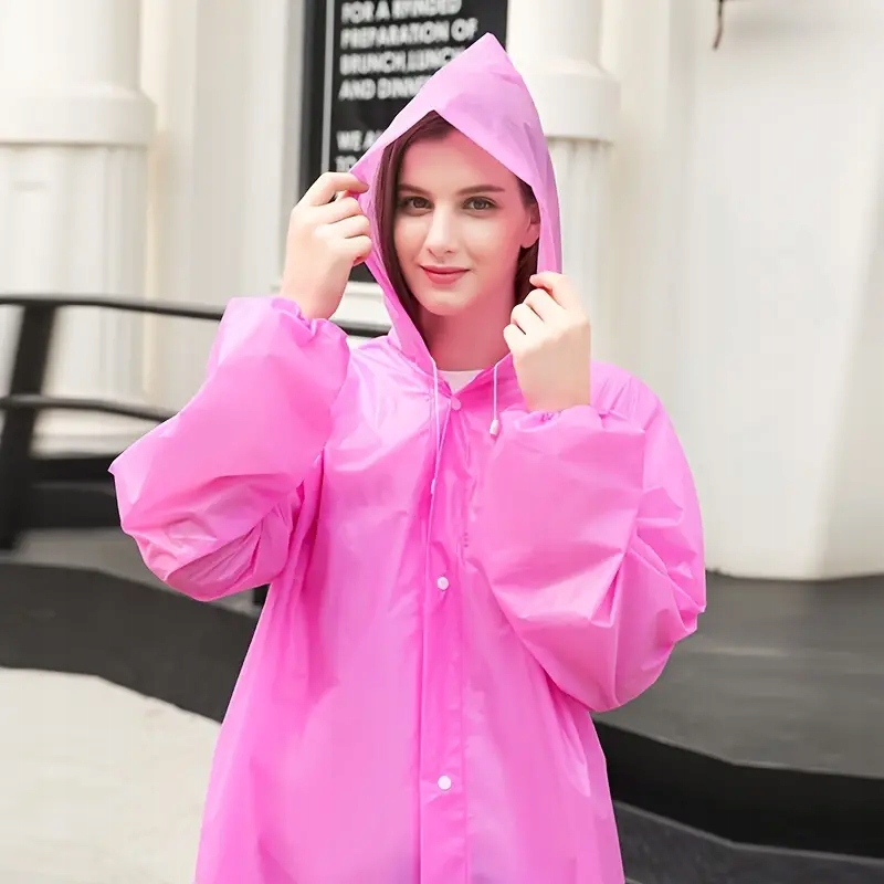 PŁASZCZ PRZECIWDESZCZOWY KIESZONKOWY PELERYNA PRZECIWDESZCZOWA PONCHO DUŻY Długość całkowita 120 cm