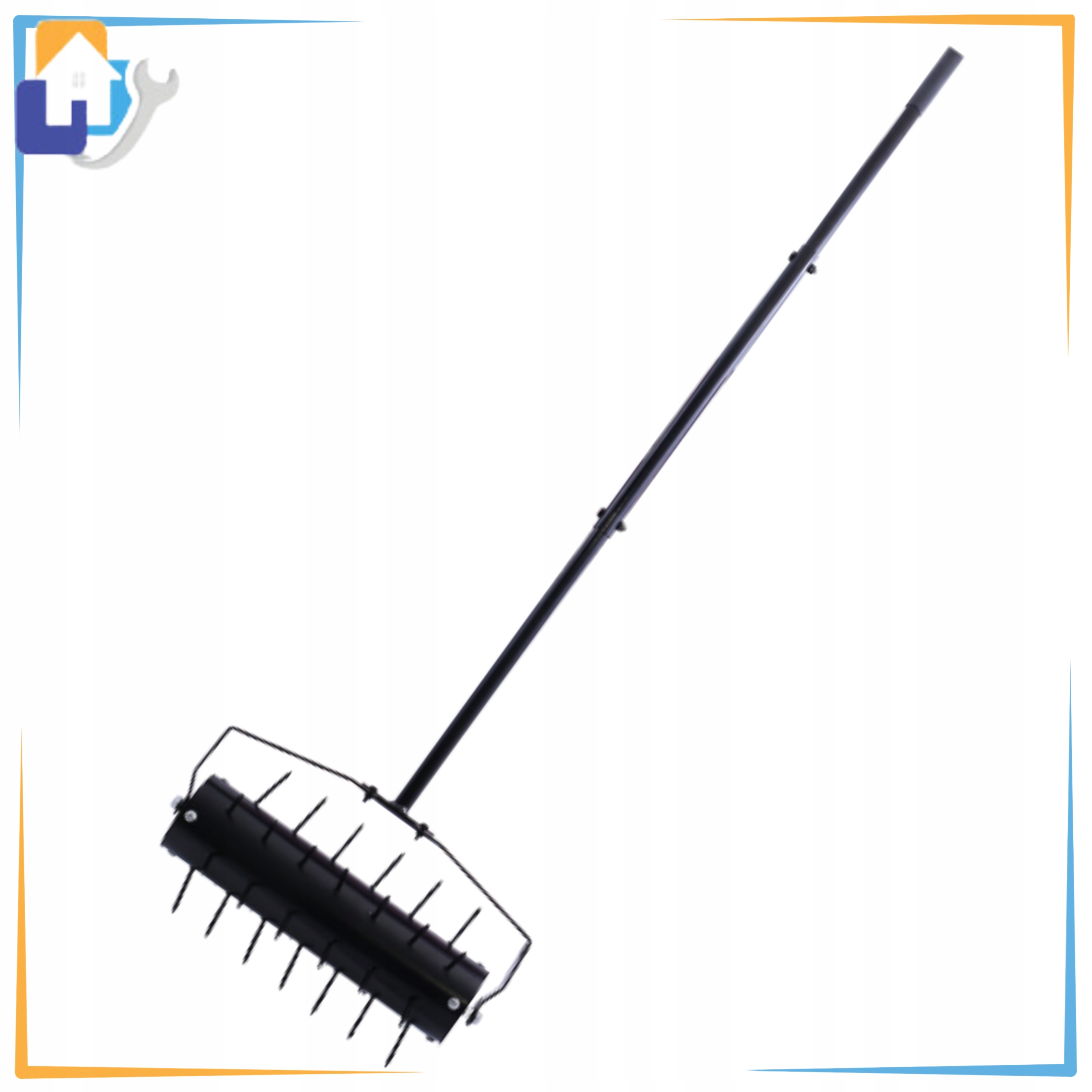 AERATOR NA trávu BUBNOVÝ VERTIKUTÁTOR TRÁVNIKA KOLKY PREVZDUŠŇOVANIA PÔDY Napájací zdroj ručné