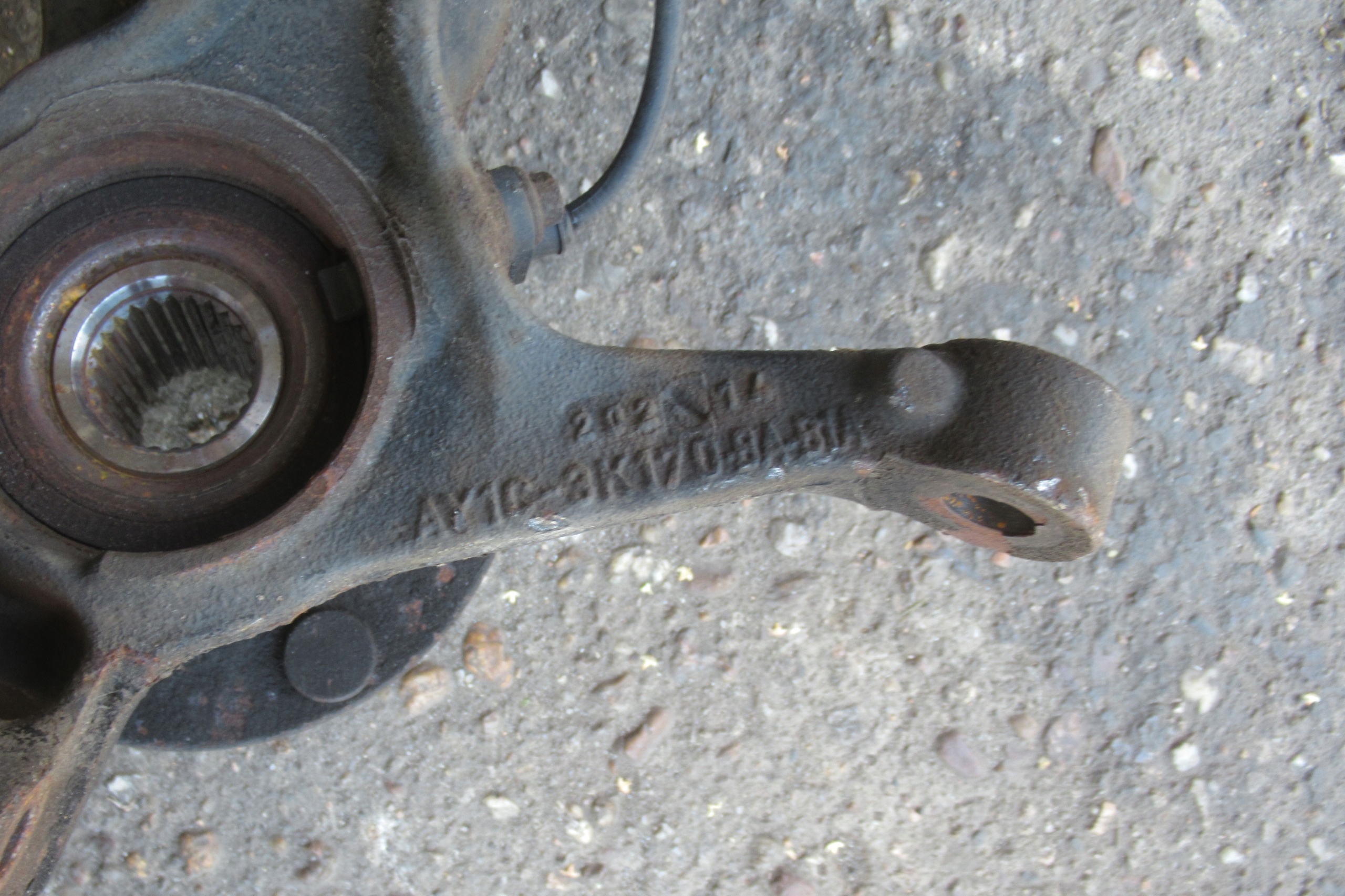 FORD FIESTA MK7 1.0 EB McPherson right front