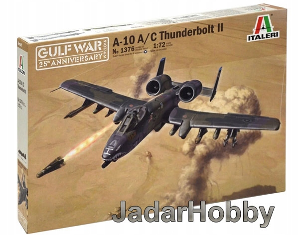 Italeri 1376 1/72 A-10 A/c Válka V Zálivu