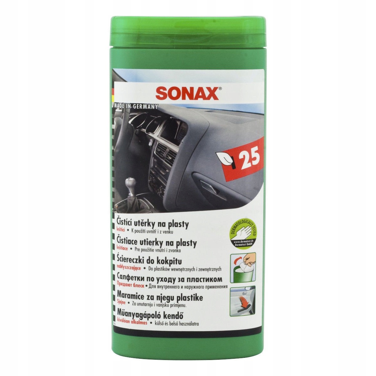 

Sonax Ściereczki do kokpitu 25 Szt.