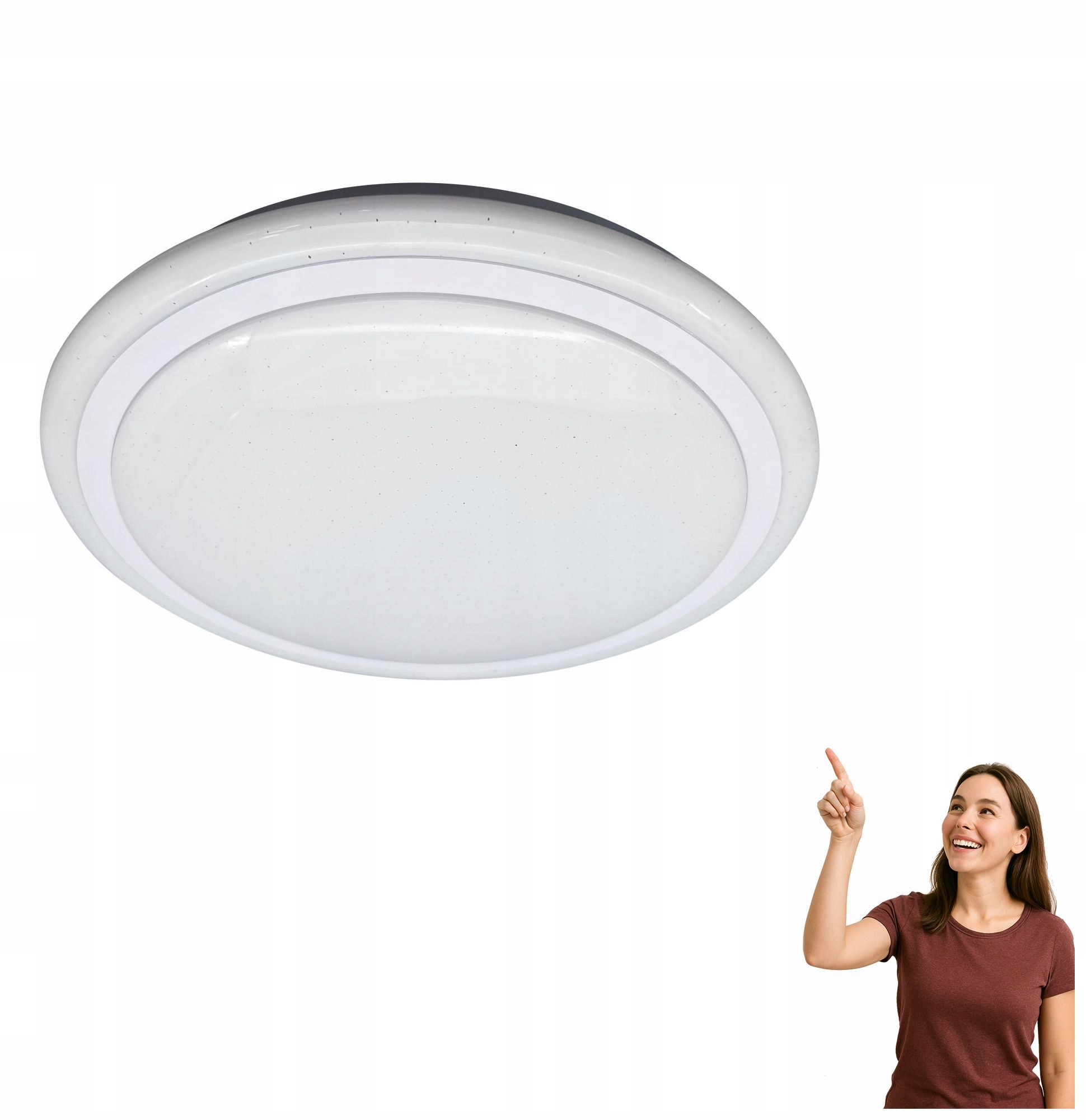 Led stropná lampa 15W Areso YL-CCTR-02 Zuma Line